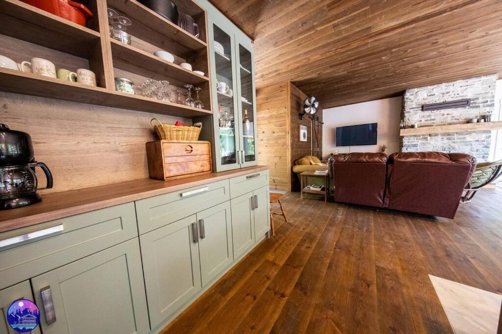 Chalet Deschamps- SPA- Chien accepté- Nature- Estrie Mansonville Exterior foto